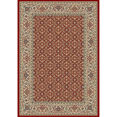 DYNAMIC RUGS Ancient Garden 2 ft. x 3 ft. 11 in. 57011-1414 Rug - Red/Ivory AN24570111414